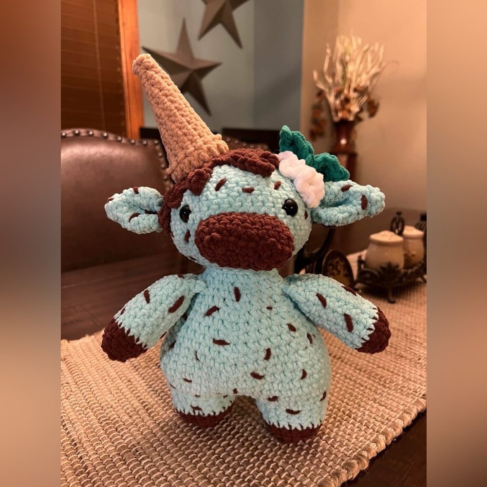 Mint chocolate chip cow